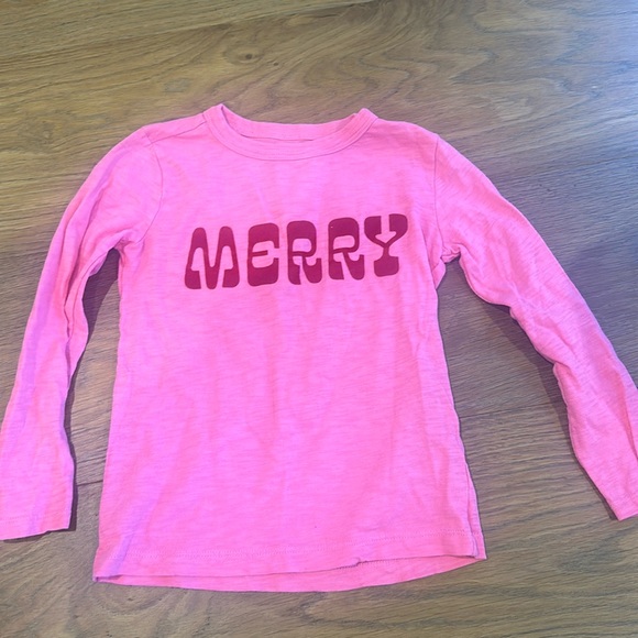 Crewcuts Other - Merry shirt long sleeve